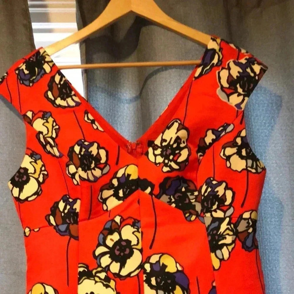 Floral mini a-line - Picture 3 of 6